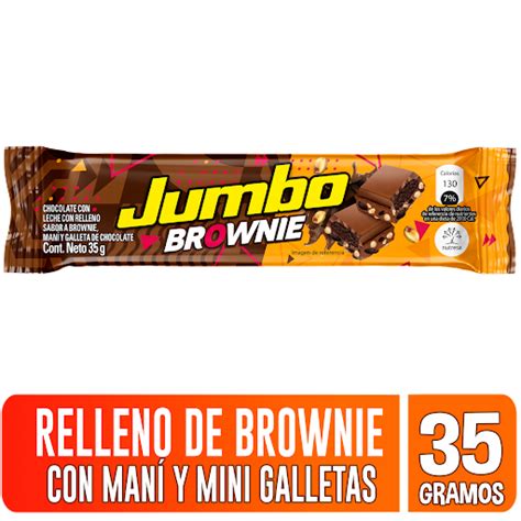 Chocolatina Jumbo Brownie X 35 Gr