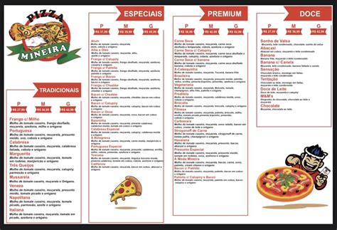 Menu Em Quero Pizza Manaus Restaurante Manaus