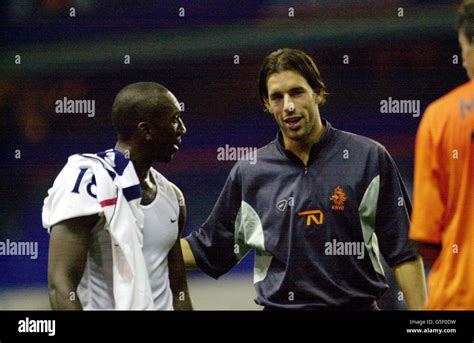 England V Holland Ruud Van Nistelrooy Hi Res Stock Photography And