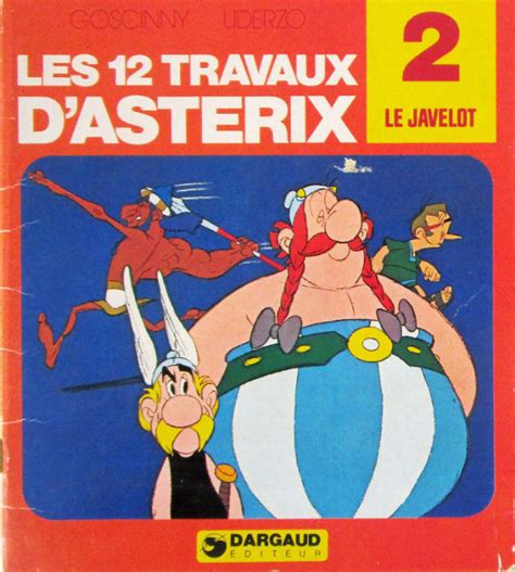 Asterix Mini livres Les 12 travaux d Astérix 2 Le javelot