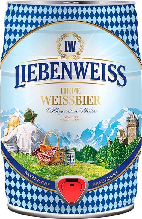 Купить Пиво Либенвайс Хефе-Вайсбир / Liebenweiss Hefe Weissbier 5л ...