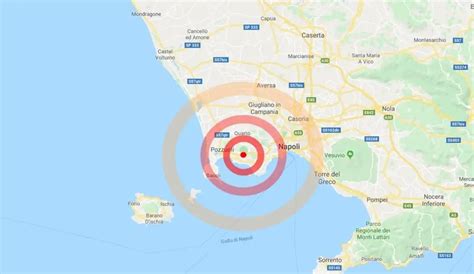 Terremoto A Napoli Epicentro E Magnitudo Tutte Le Informazioni