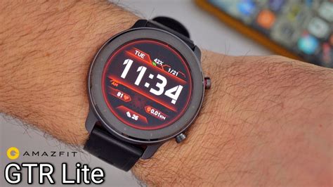 Amazfit GTR Lite Review - Best Budget Smartwatch? - YouTube