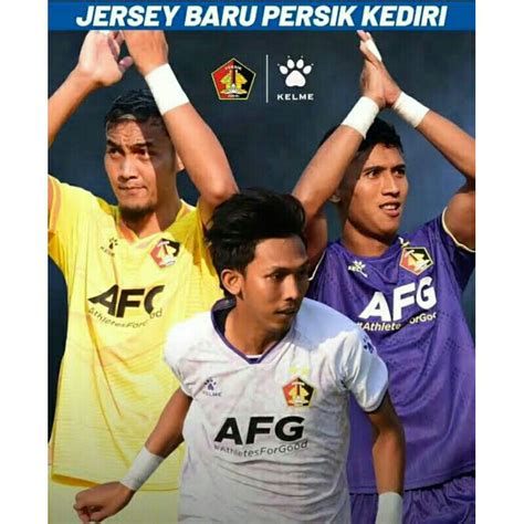 Jual Kelme Jersey Persik Kediri Player Issue Terbaru Home Away