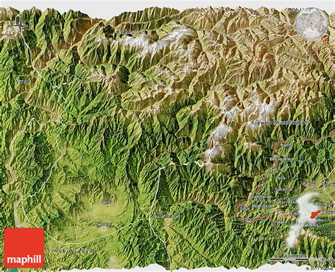 Satellite 3D Map of Mansehra