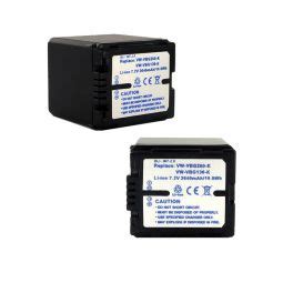 Replacement Panasonic VW VBG260 Camera Battery Battery Mart