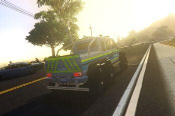 Mercedes Benz G63 AMG 6x6 German Police Polizei Livery GTA5 Mods