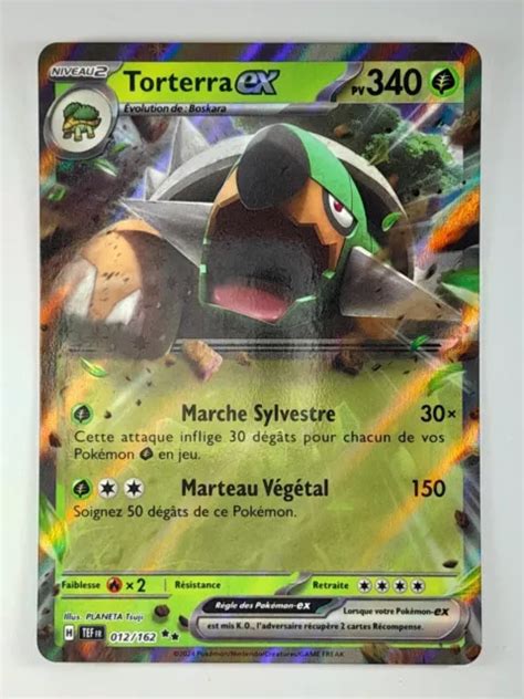 Carte Torterra Ex Pok Mon Forces Temporelles Ev Neuve Tef Fr