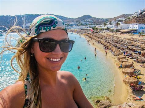 Mykonos Beach And Party Guide • The Blonde Abroad