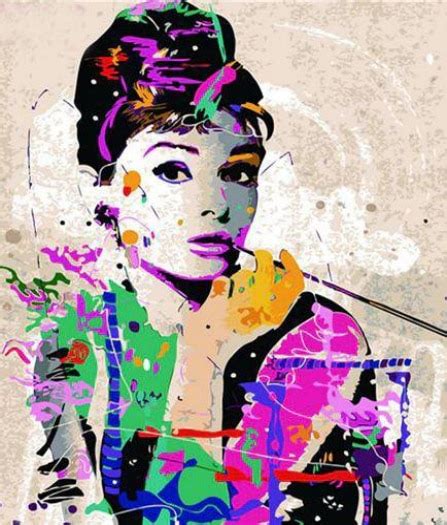 Diamond Painting Audrey Hepburn Full Image Diamond Painting