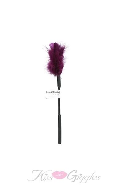 Sex And Mischief Feather Tickler Purple