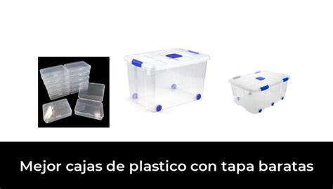 Mejor Cajas De Plastico Con Tapa Baratas En Basado En