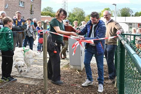 Officiële opening trage weg Kleuterpad aan De Buiteling Persinfo