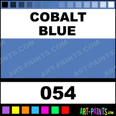 Cobalt Blue Buntlack Spray Paints - Aerosol Decorative Paints - 054 ...