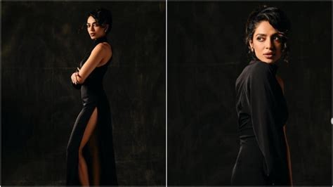 Sobhita Dhulipala Stuns In A Classic Black Gown For The Night Manager Promotions Hindustan Times