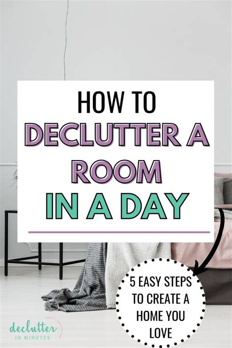 How To Declutter Your Room In A Day Quick And Easy Decluttering Tips