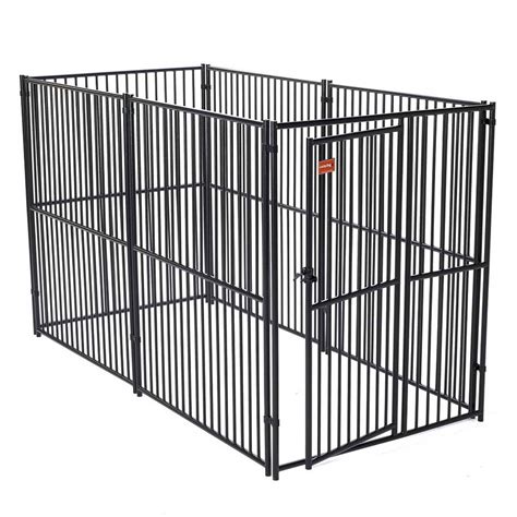 Lucky Dog Modular Dog Kennel, European Style, 72"H x 60"W x 120"L, Black | eBay