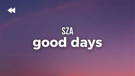 SZA Good Days Wallpapers - Wallpaper Cave