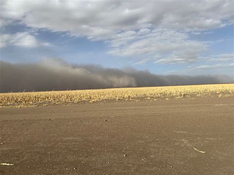 December 2nd, 2022 Dust Storm, High Winds, and Wildfire