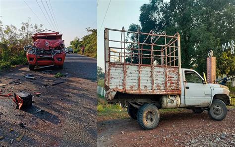 Choque De Camionetas En El Municipio Espinal Deja Siete Heridos Y Una