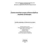 PDF Como montar e usar a fossa séptica modelo Embrapaainfo cnptia