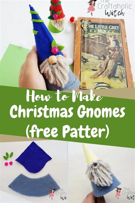 No Sew Gnome Dolls Diy Tutorial With 1 Free Pattern Artofit