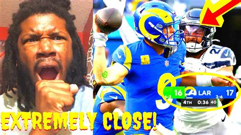 Rams Vs Seahawks Reaction Los Angeles Rams Vs Seattle Seahawks