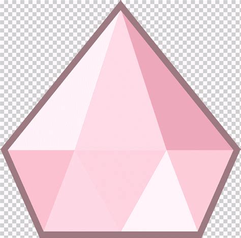 Selva Diamante Rosa Cuarzo Rosa Piedra Preciosa Steven Universe