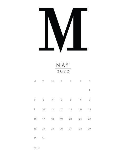 Calendar April May 2022