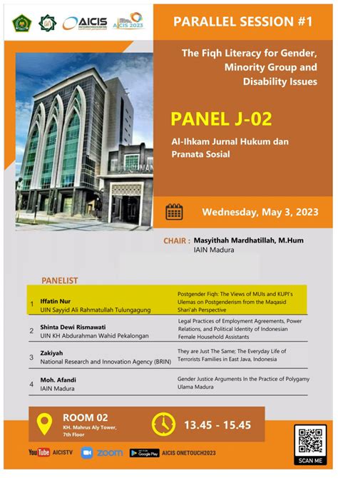 Pdf Poster Of Panel J Of The Nd Aicis May Surabaya