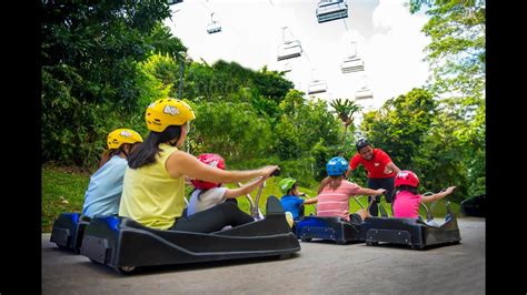 Sentosa Skyline Luge Singapore YouTube