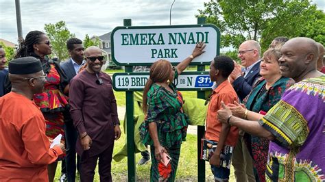 ‘incredible Nigerian Canadian Architect Honoured By Park Naming In