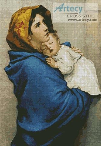 Artecy Cross Stitch Madonna Of The Streets Cross Stitch Pattern To