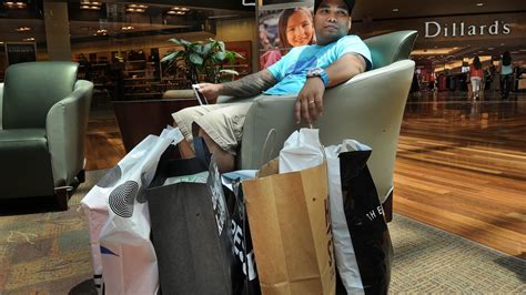 Early birds seek tax-free deals at local malls