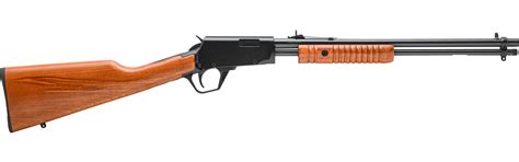 Rossi Gallery 22wmr 20 12rd Pump Action Rifle Black Beech Wood