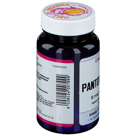 GALL PHARMA Pantothensäure 6 mg 60 St shop apotheke at