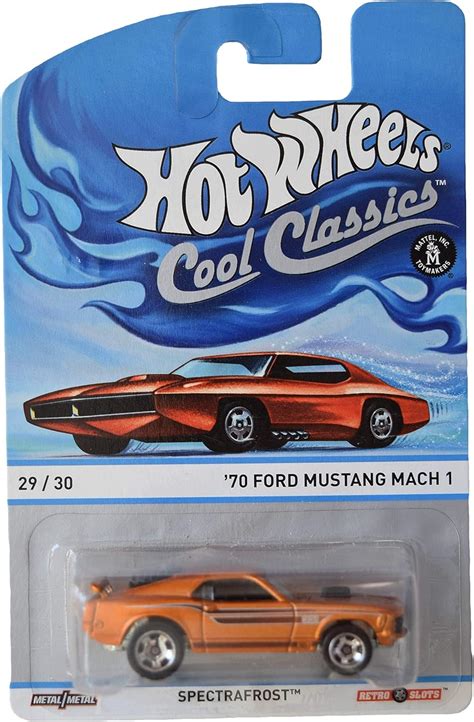 Amazon Hot Wheels Ford Mustang Mach Cool Classics Toys Games