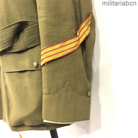 Chaqueta de Sargento de Infantería del Ejército de Tierra Cuello