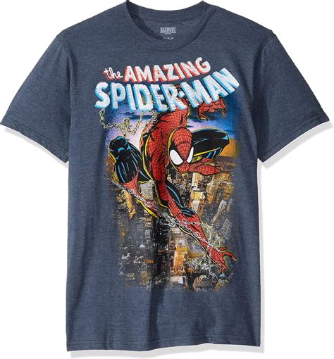 Marvel Young Mens Amazing Spider Man T Shirt Uk Clothing