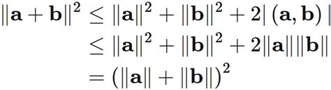 Proof Of Triangle Inequality And Equality Condition Semath Info