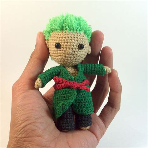 Ravelry Zoro The Samurai Amigurumi Pattern By Adorable Tinies