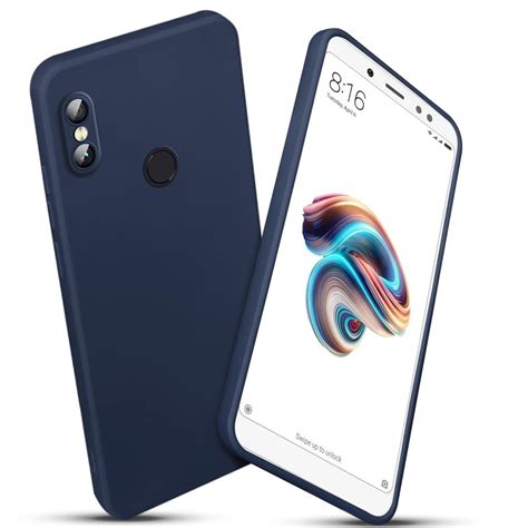 Ripley FUNDA CASE PARA XIAOMI REDMI 9 SOFT FEELING ANTISHOCK AZUL