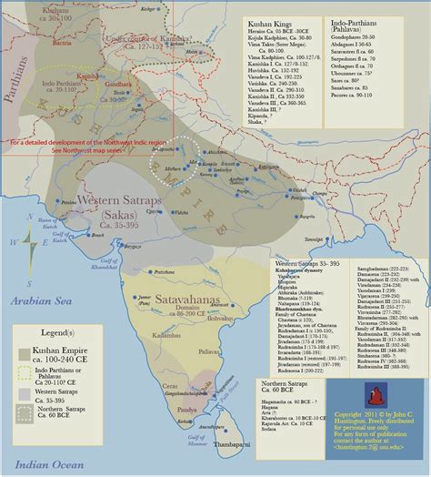 Kushan Empire and Neighboring States 100-240 by SergiuLuSardu on DeviantArt