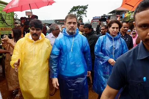 Rahul Gandhi Declares Wayanad Landslides A National Disaster