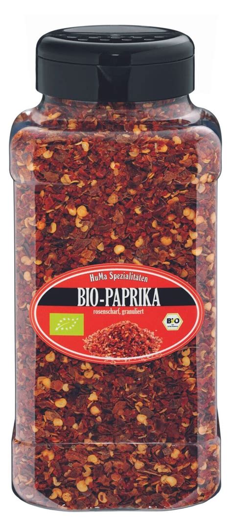 Bio Paprika Rosenscharf Granuliert Gastro Pack 360g