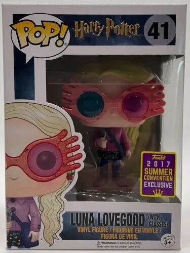 FUNKO POP HARRY Potter Luna Lovegood With Glasses 41 Figure New With