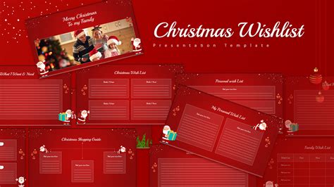 Christmas Card PowerPoint Templates And Google Slides SlideKit