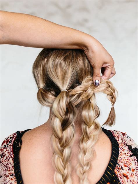 Easy Triple Braided Updo Tutorial The Effortless Chic Easy Hair