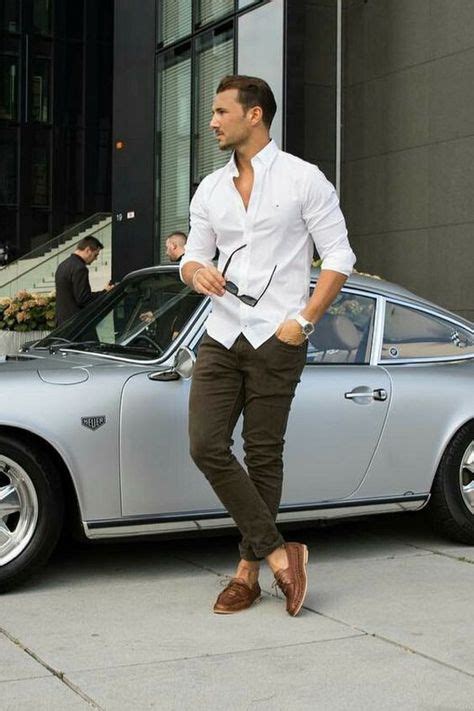 20 Cool And Masculine Men Styles With Sporty Cars Mens Casual Outfits