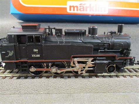 Märklin H0 3105 Dampflok Tenderlok der ÖBB BR 674 498 Analog in OVP2 eBay